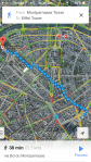 Googlemaps, itineray
